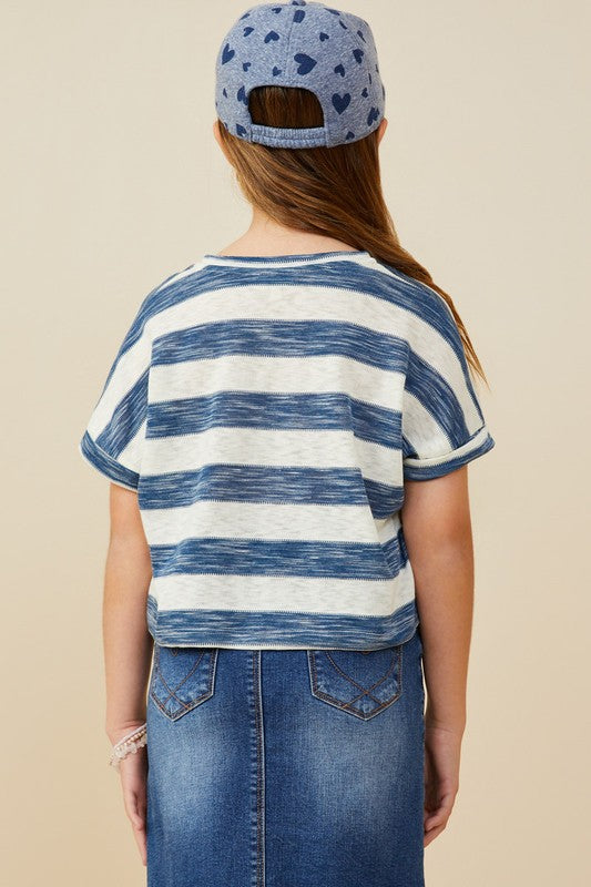 Heathered Knit Top