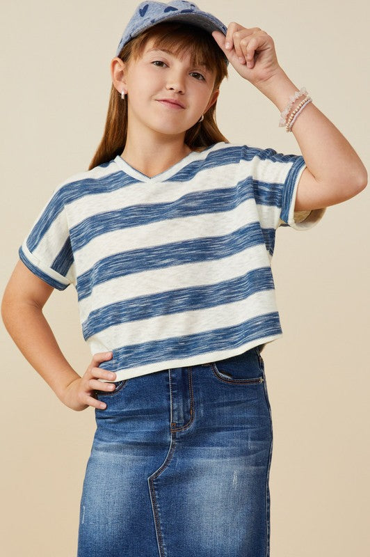 Heathered Knit Top