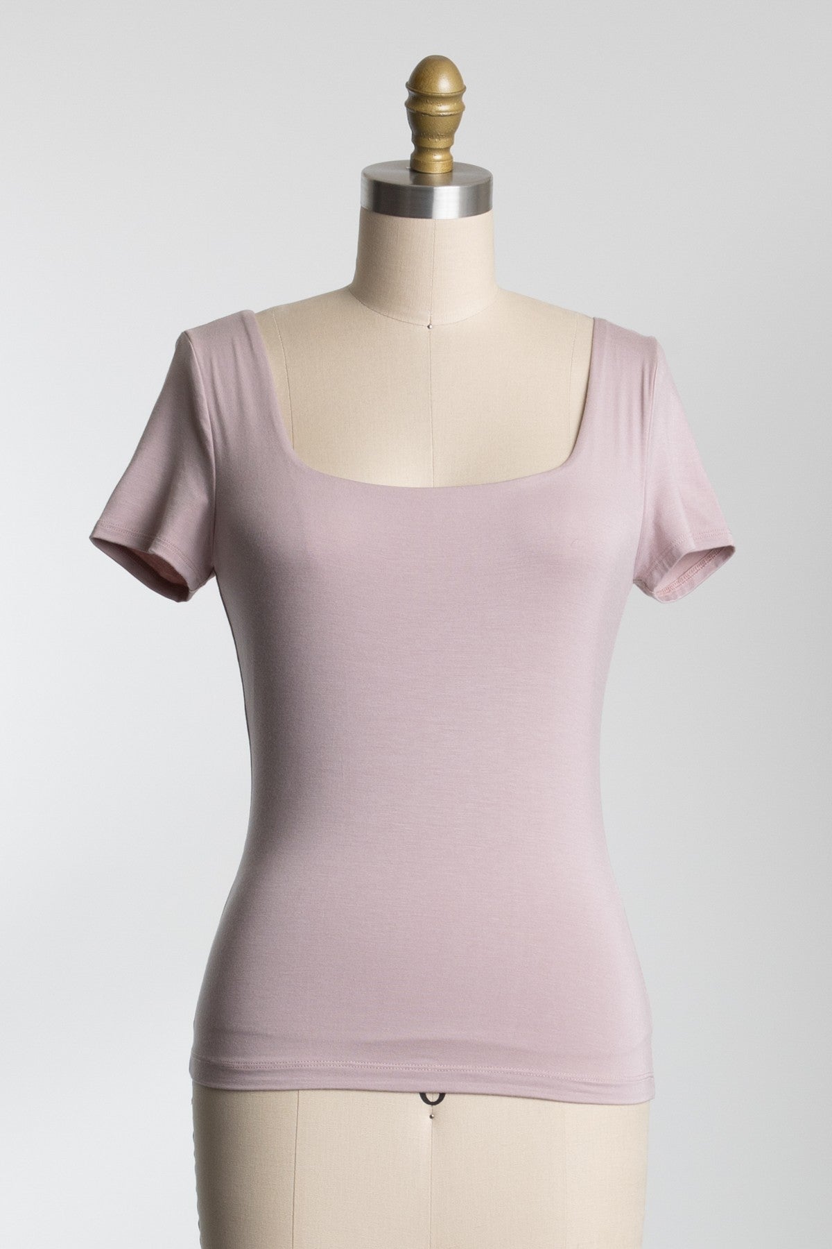 Double Layer Square Neck