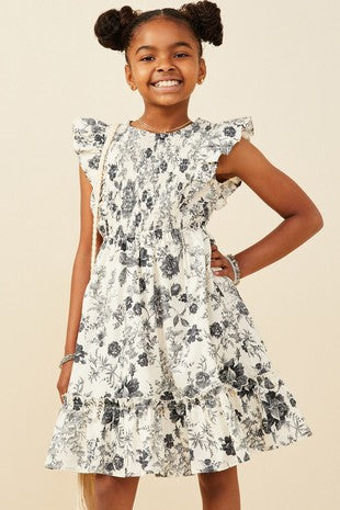 Antique Floral Dress