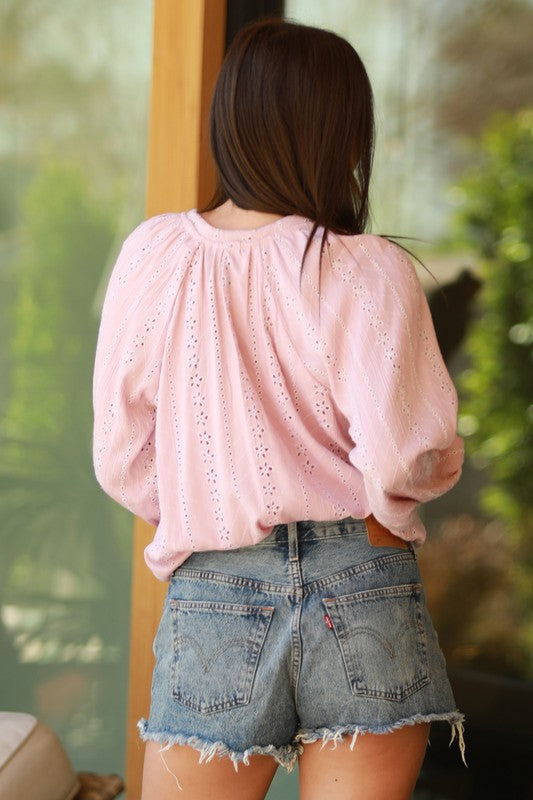 Button Front Blouse