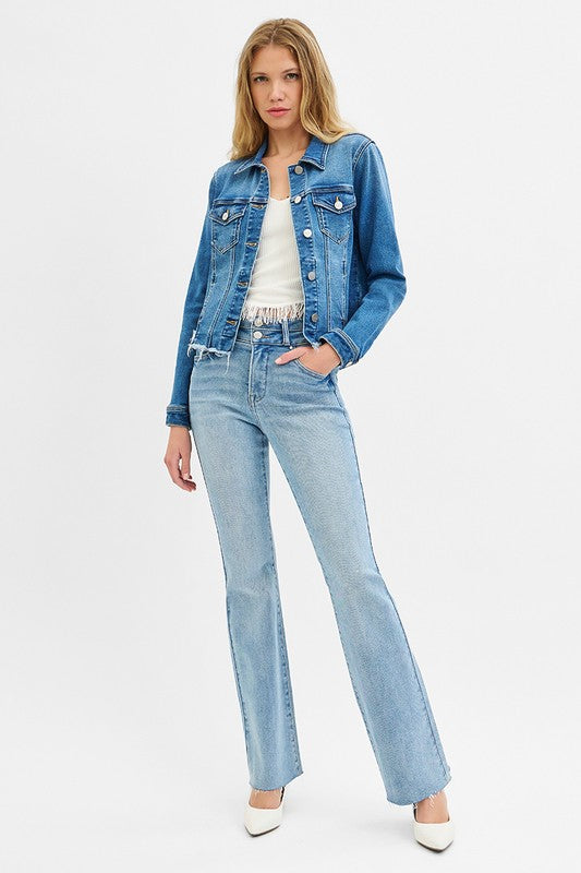 Fray Denim Jacket