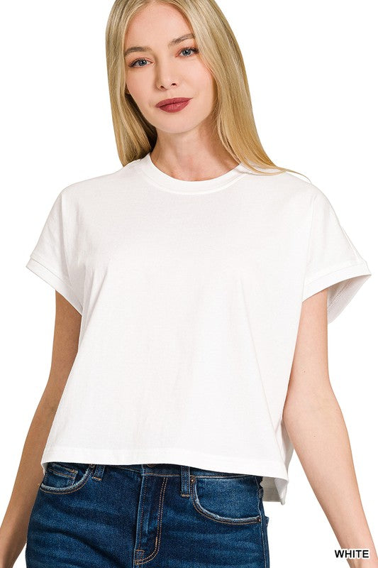 Relaxed Cotton Tee