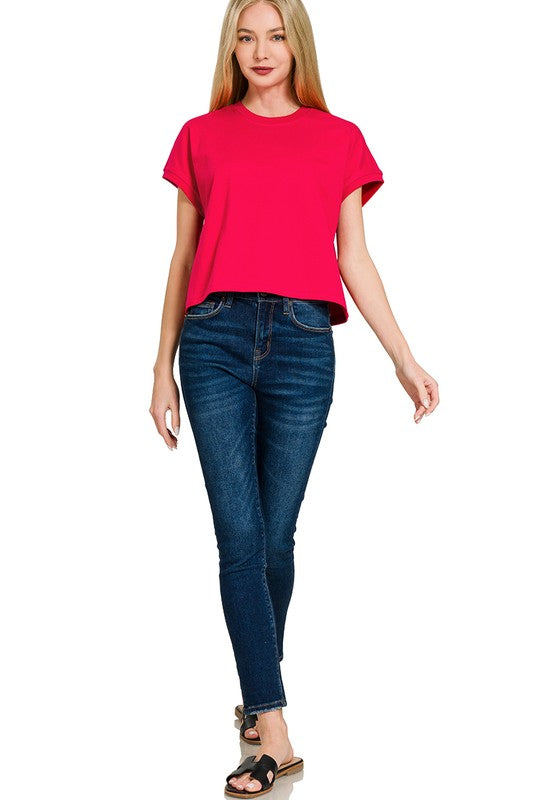 Relaxed Cotton Tee