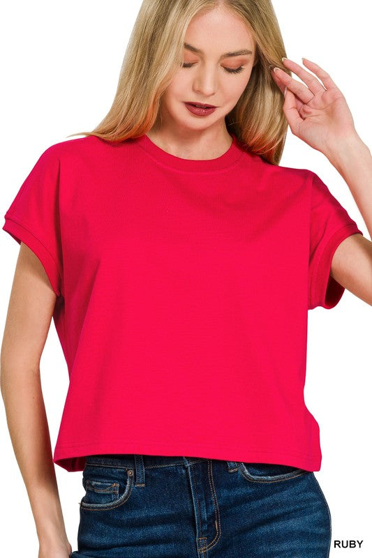 Relaxed Cotton Tee