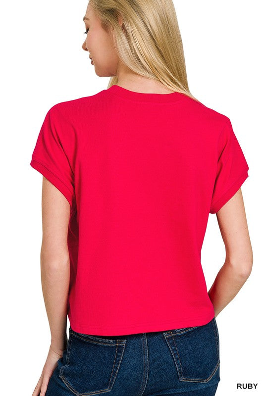 Relaxed Cotton Tee