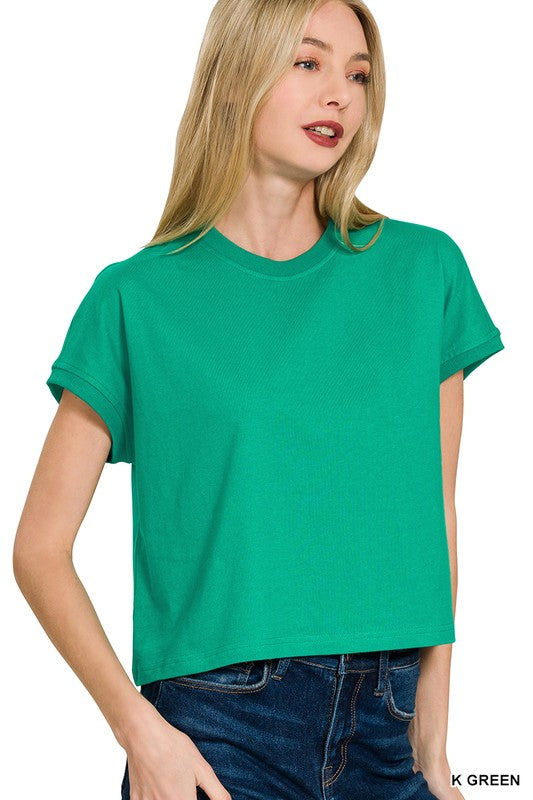Relaxed Cotton Tee