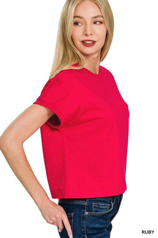 Relaxed Cotton Tee