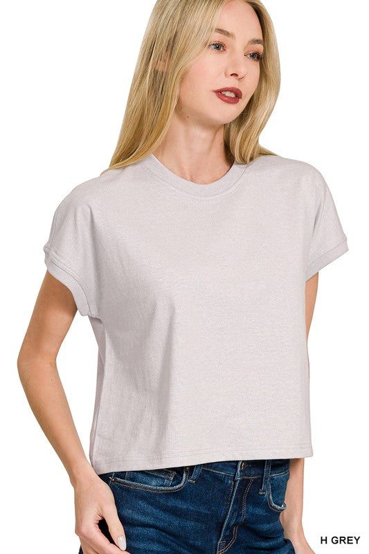 Relaxed Cotton Tee