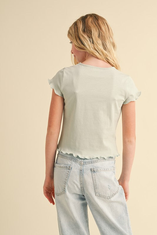 Fitted Kids Top