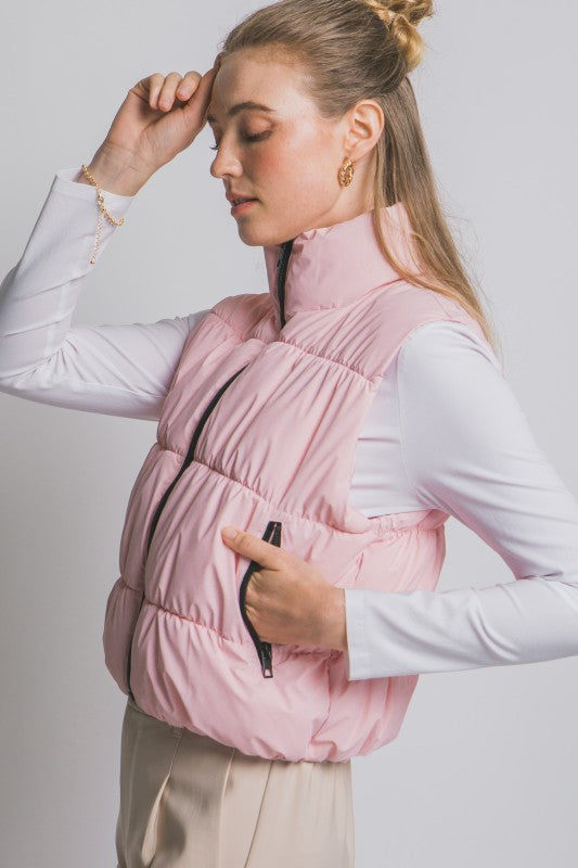 Quilted Puffer Vest