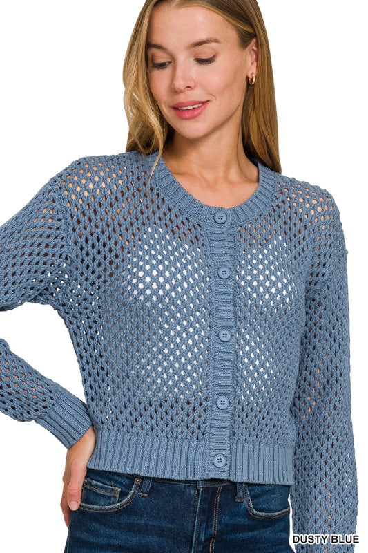 Crochet Sweater Cardigan