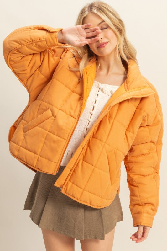 Quilted Puffer Jacket