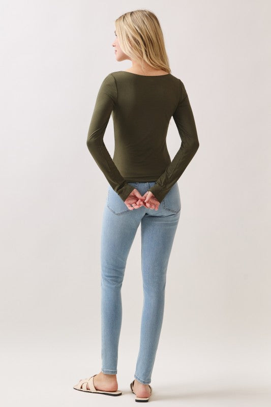 Double Layer Square Top