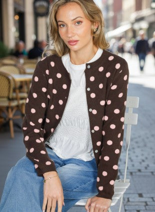 Polka Dot Cardigan