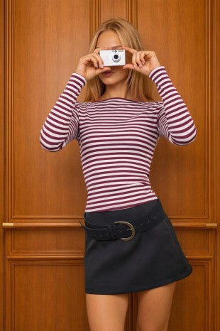 Boat Neck Top