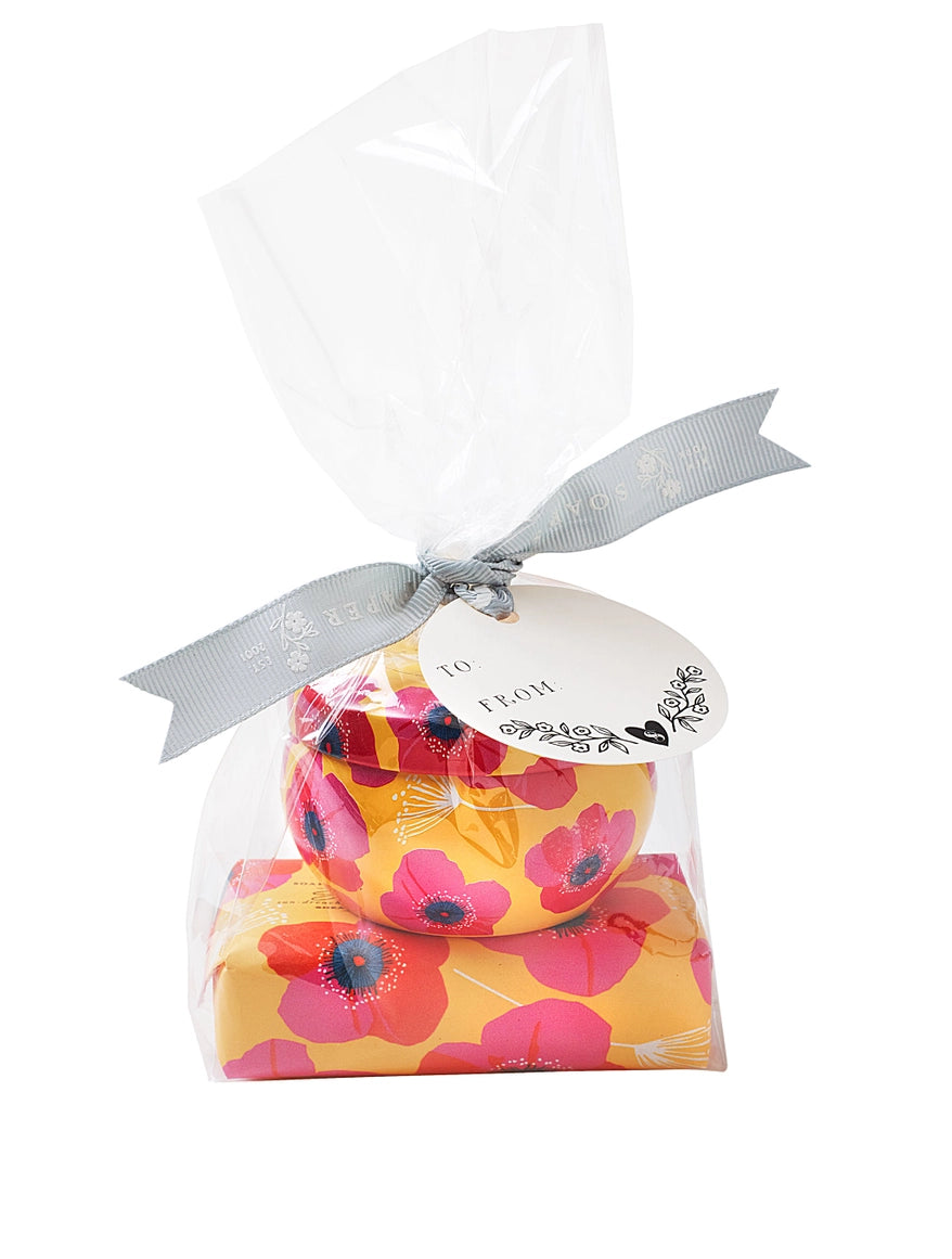 Sun Kissed Candle Soap Set