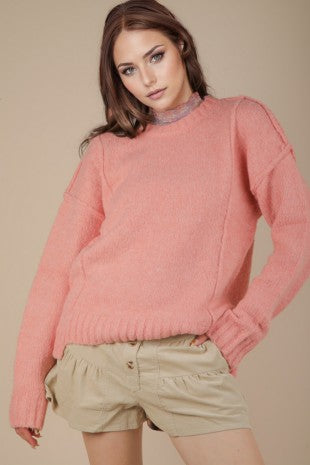 Fuzzy Pullover Sweater