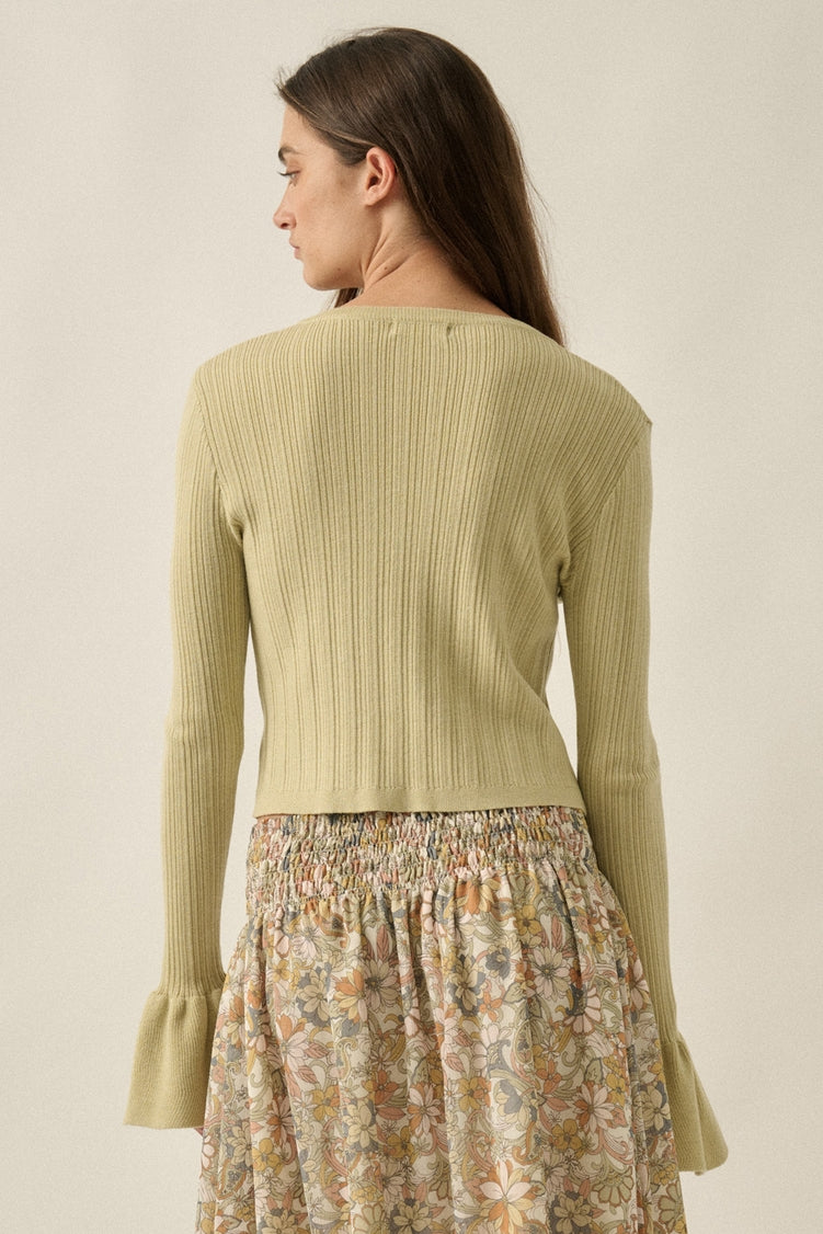 Boho Flare Cardigan