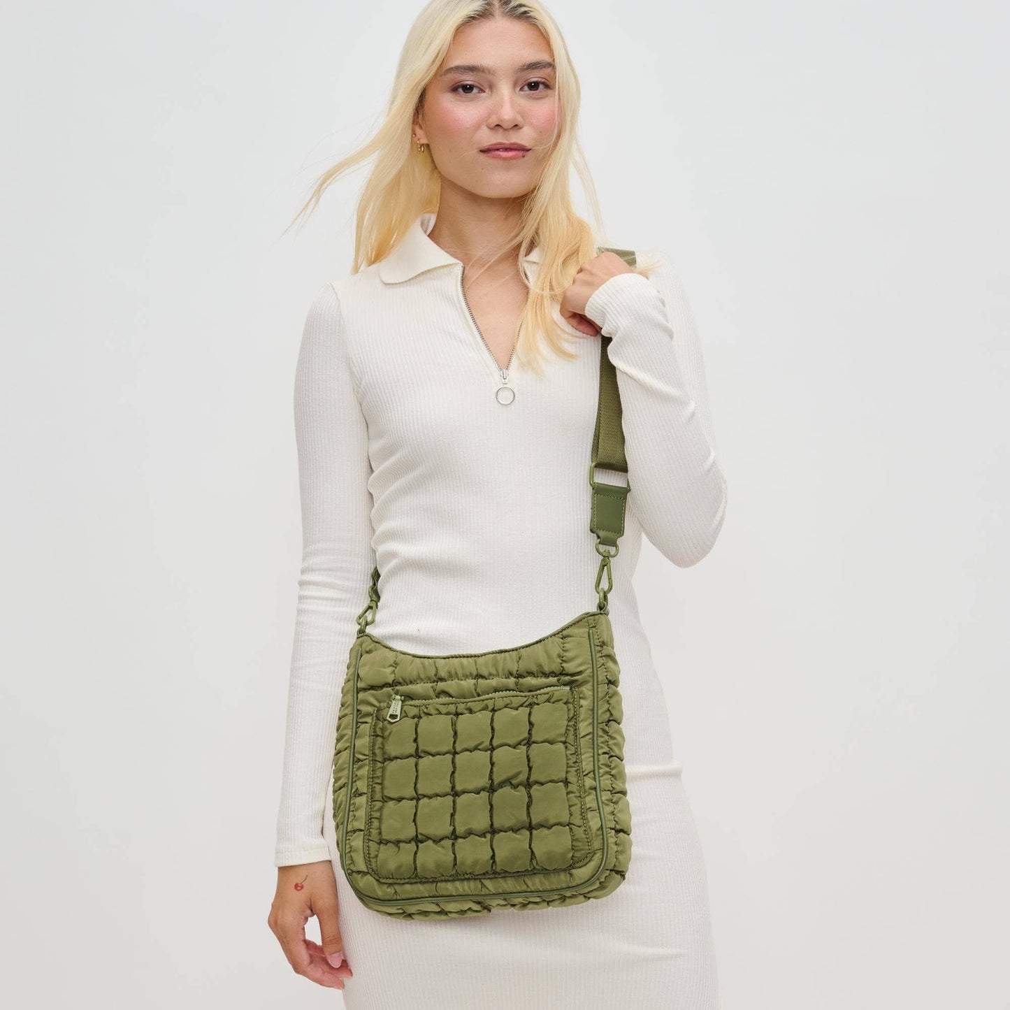 Nylon Puffer Crossbody