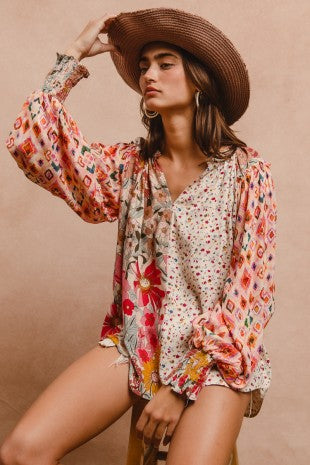 Breezy Floral Top