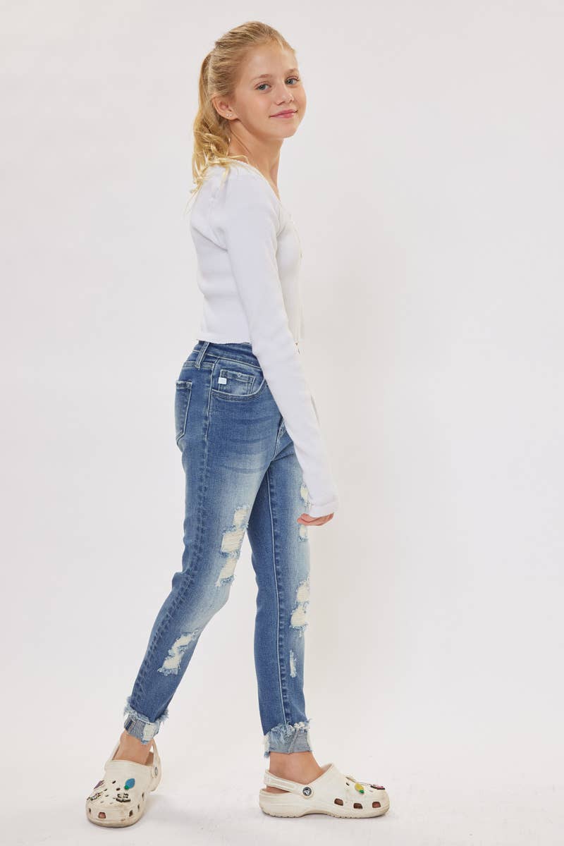 High Rise Distressed