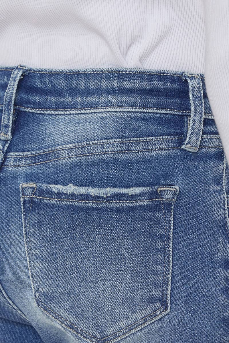 High Rise Distressed