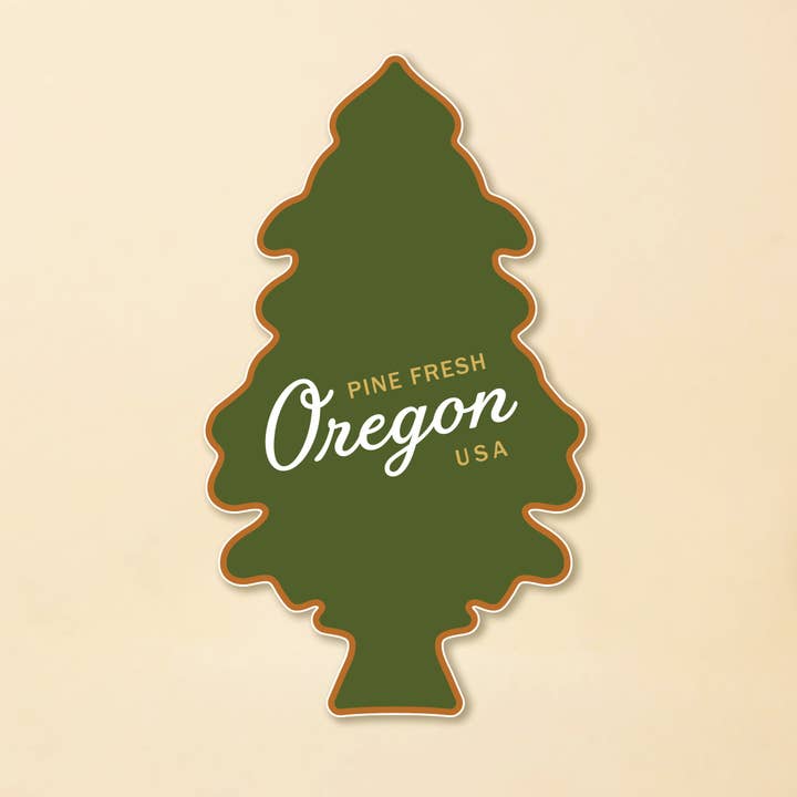 Oregon Pine Sticker