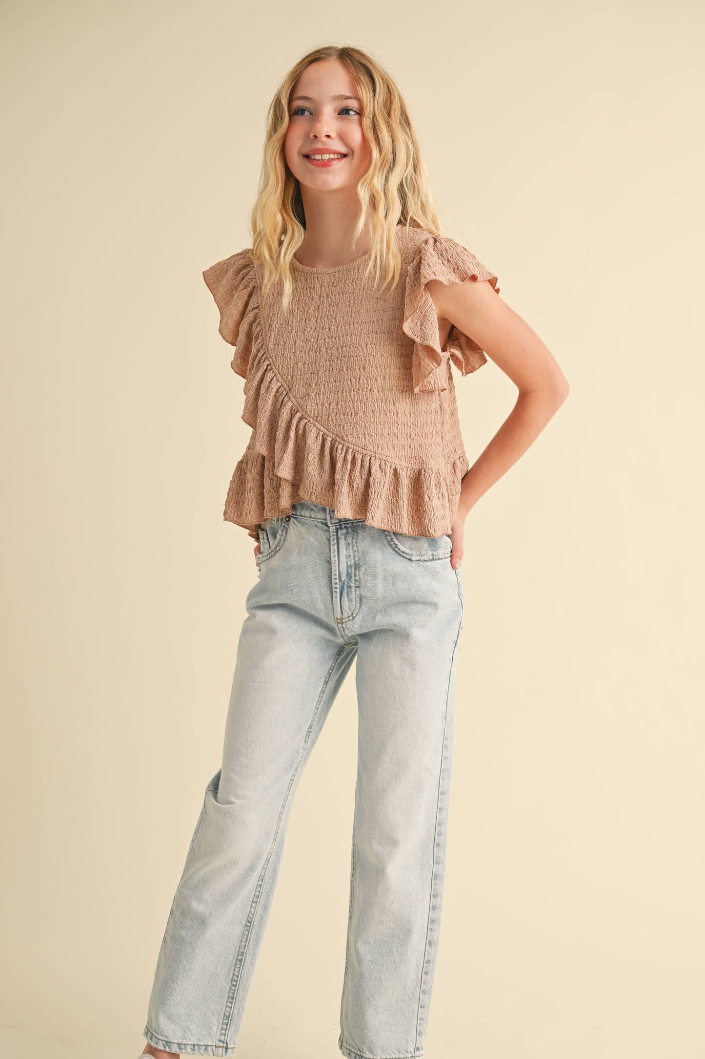 Girls Sleeveless Top
