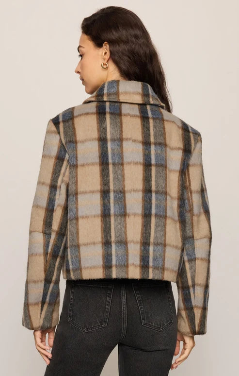 Petra Plaid Jacket