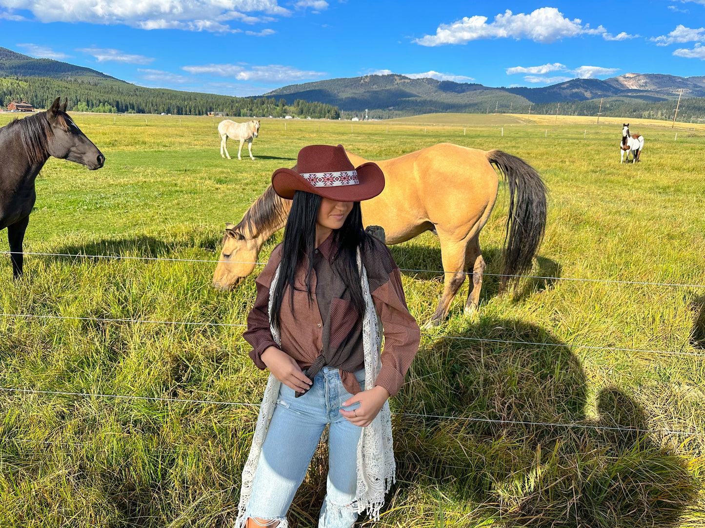 Aztec Cowboy Hat