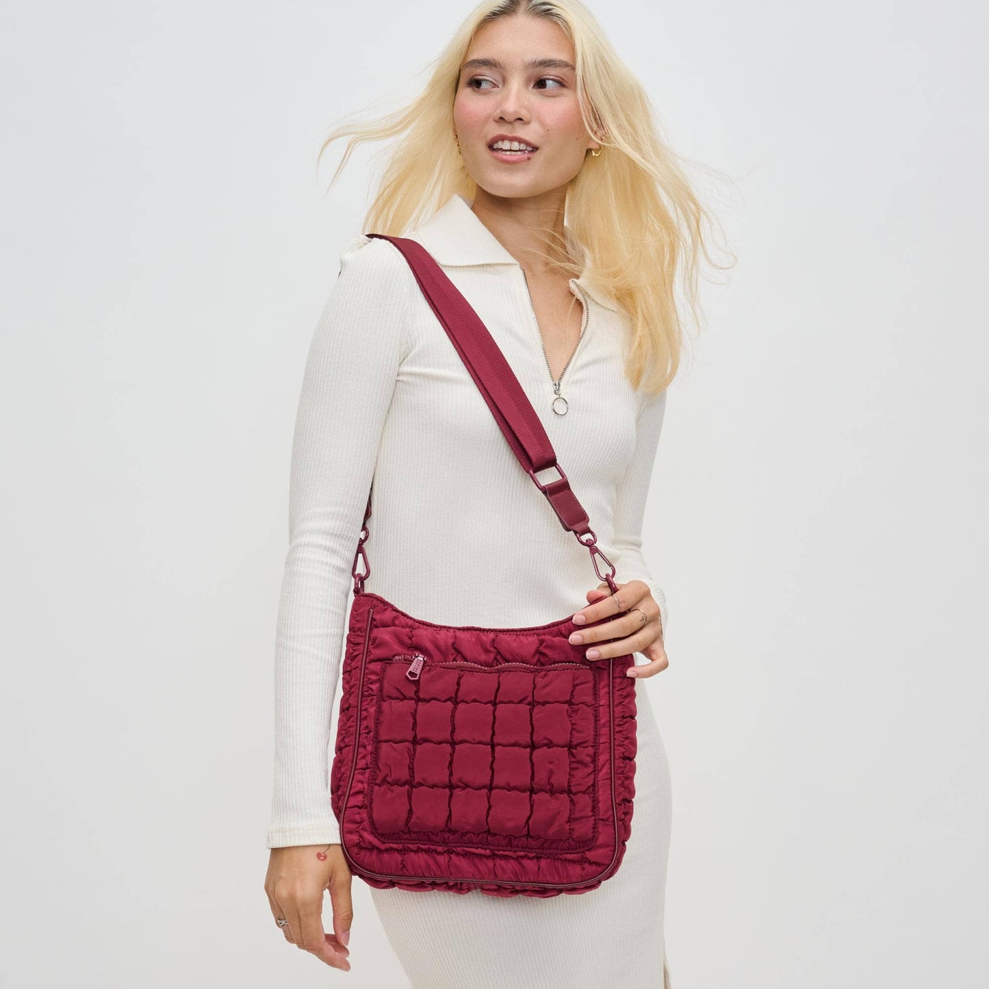 Nylon Puffer Crossbody