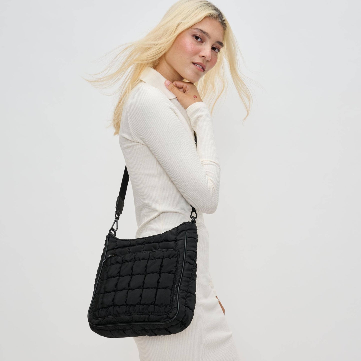 Nylon Puffer Crossbody