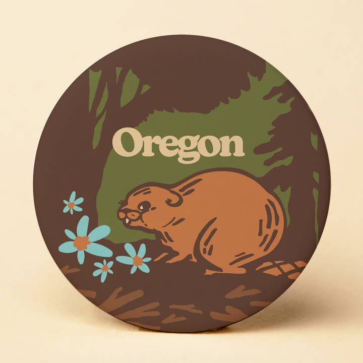 Baby Beaver Magnet