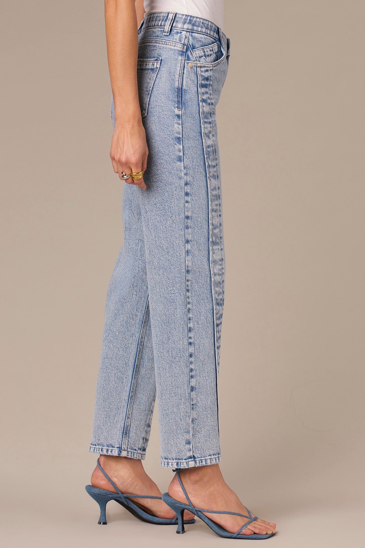 High Rise Ankle Seam