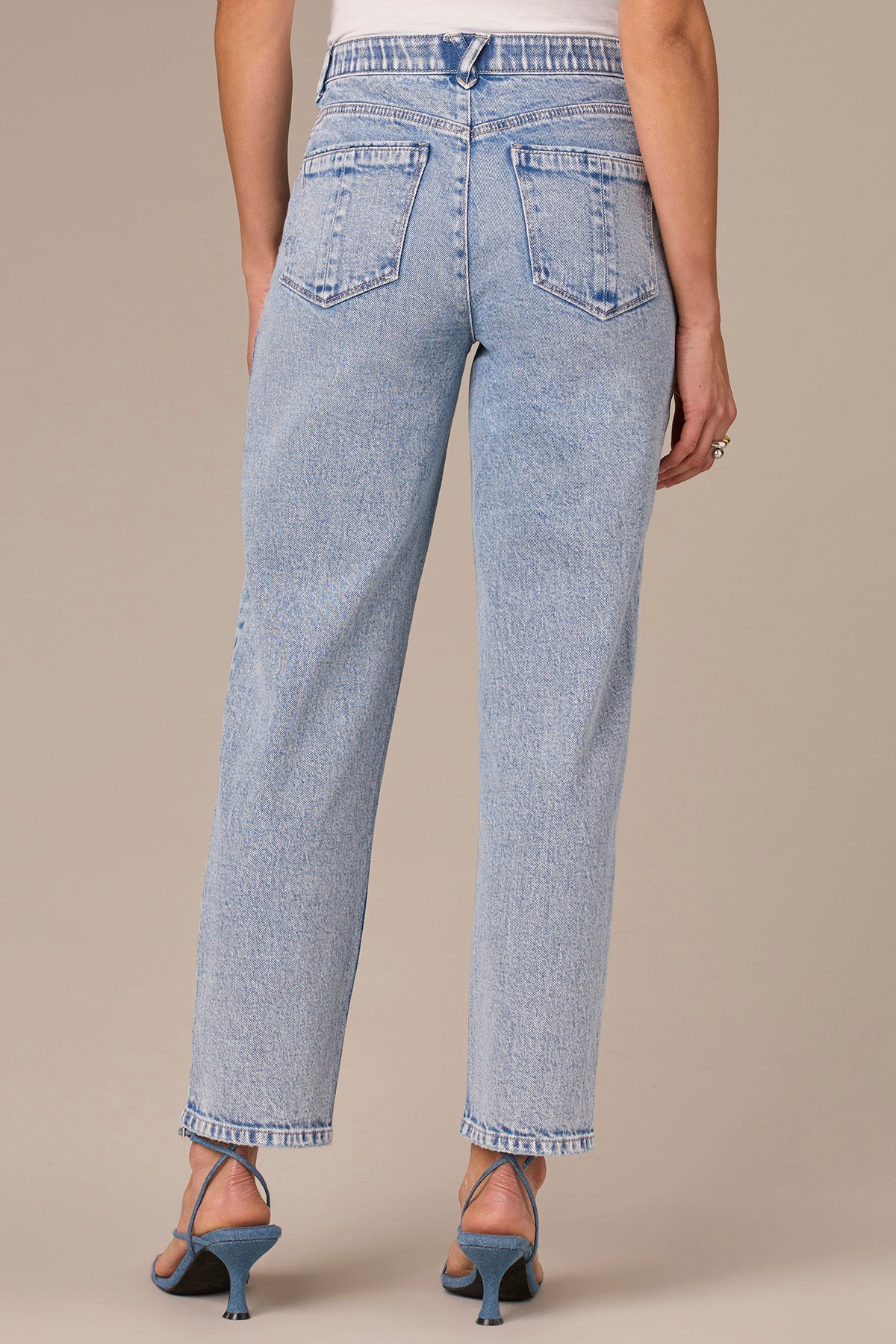 High Rise Ankle Seam