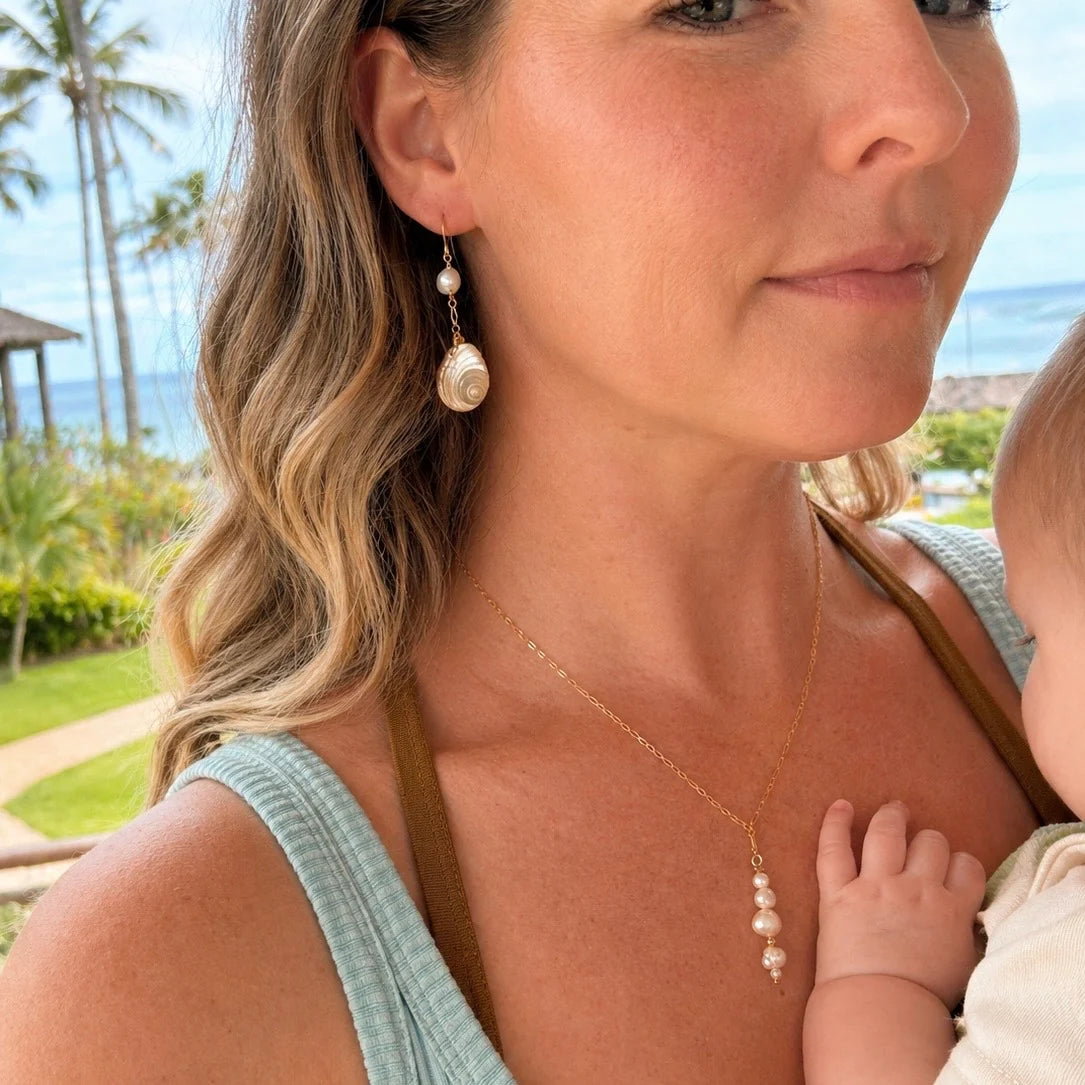 Pearl Shell Earrings