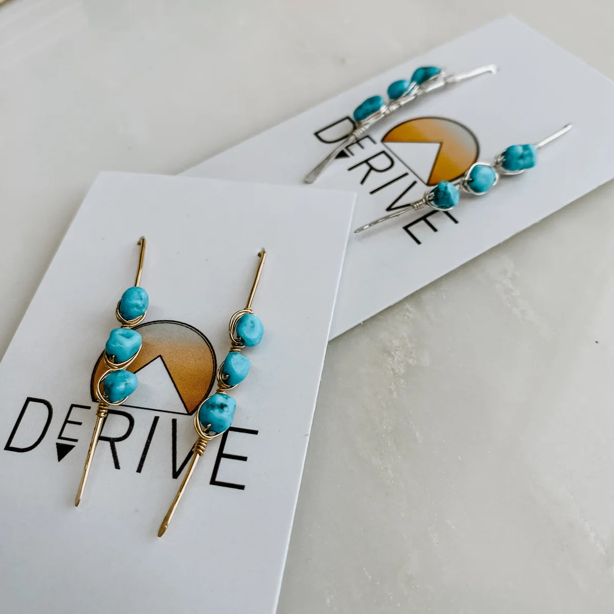 Triple Turquoise Threaders
