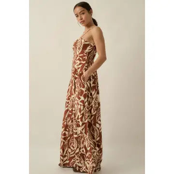 Tropical Cami Jumpsuit