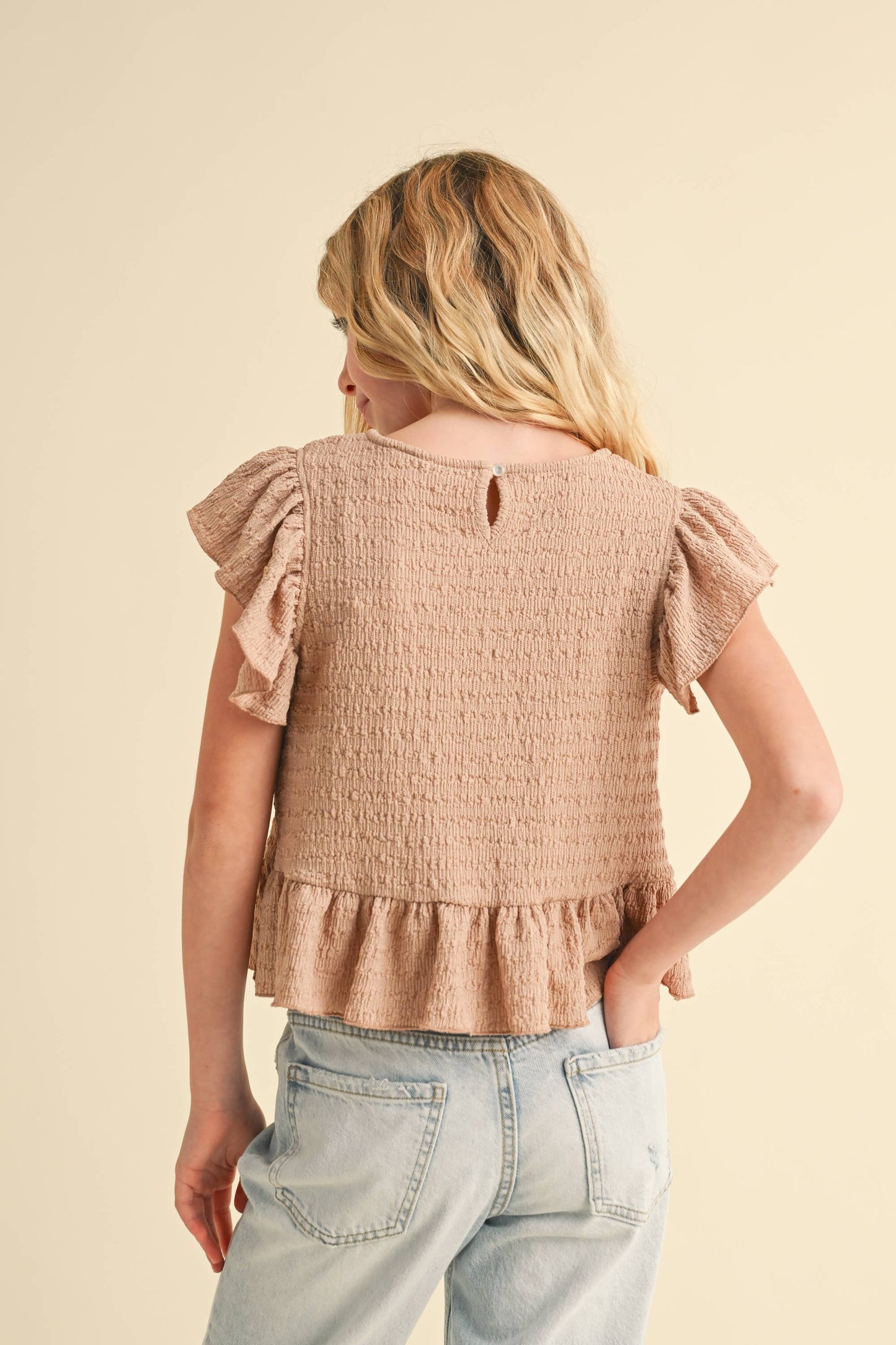Girls Sleeveless Top