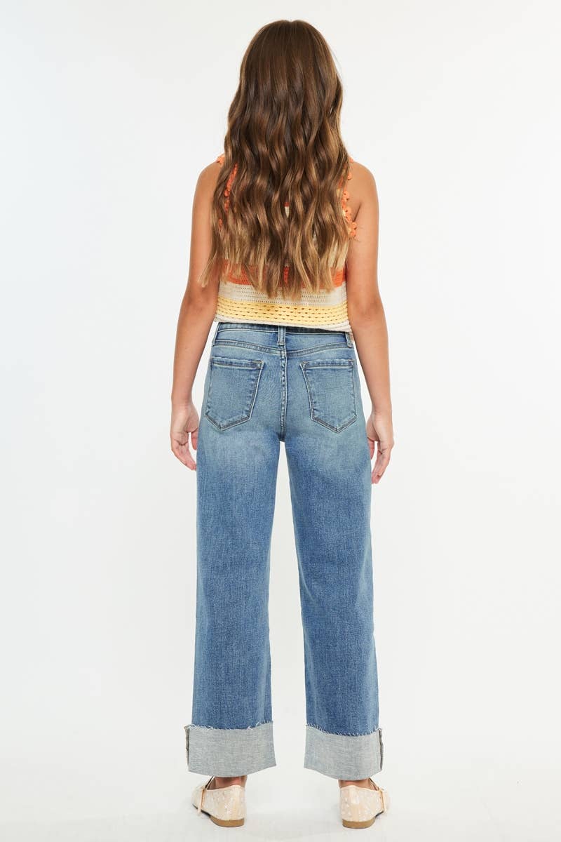 High Rise Wide Jeans