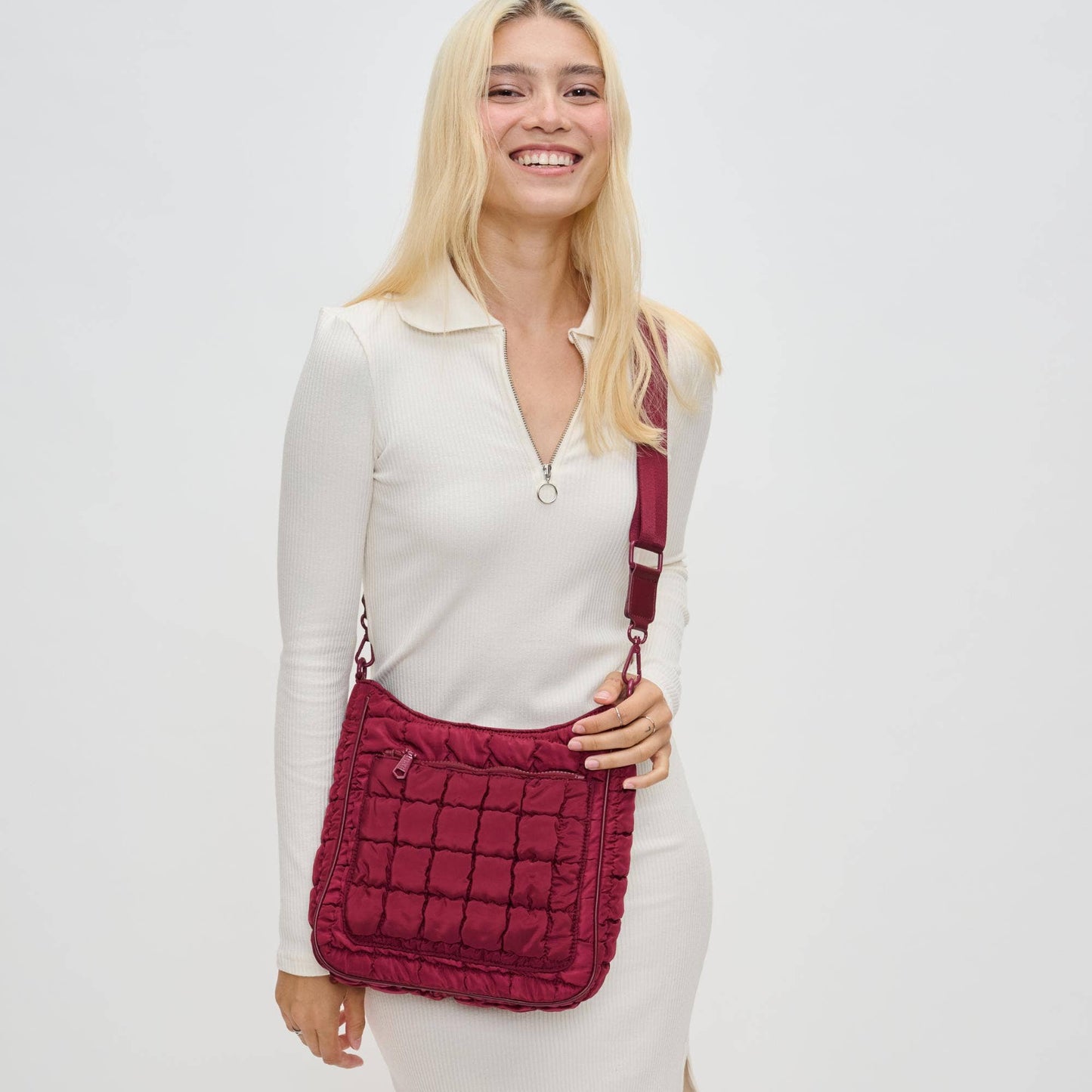 Nylon Puffer Crossbody