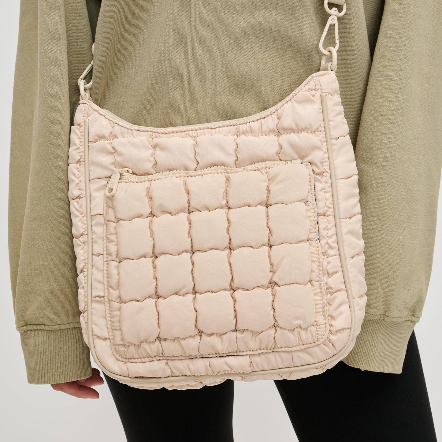 Nylon Puffer Crossbody