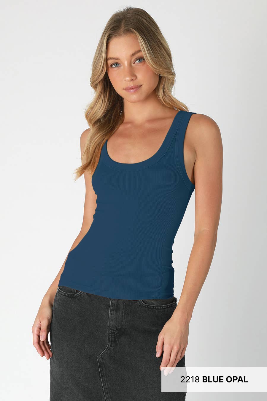 Reversible Ribbed Tank Top