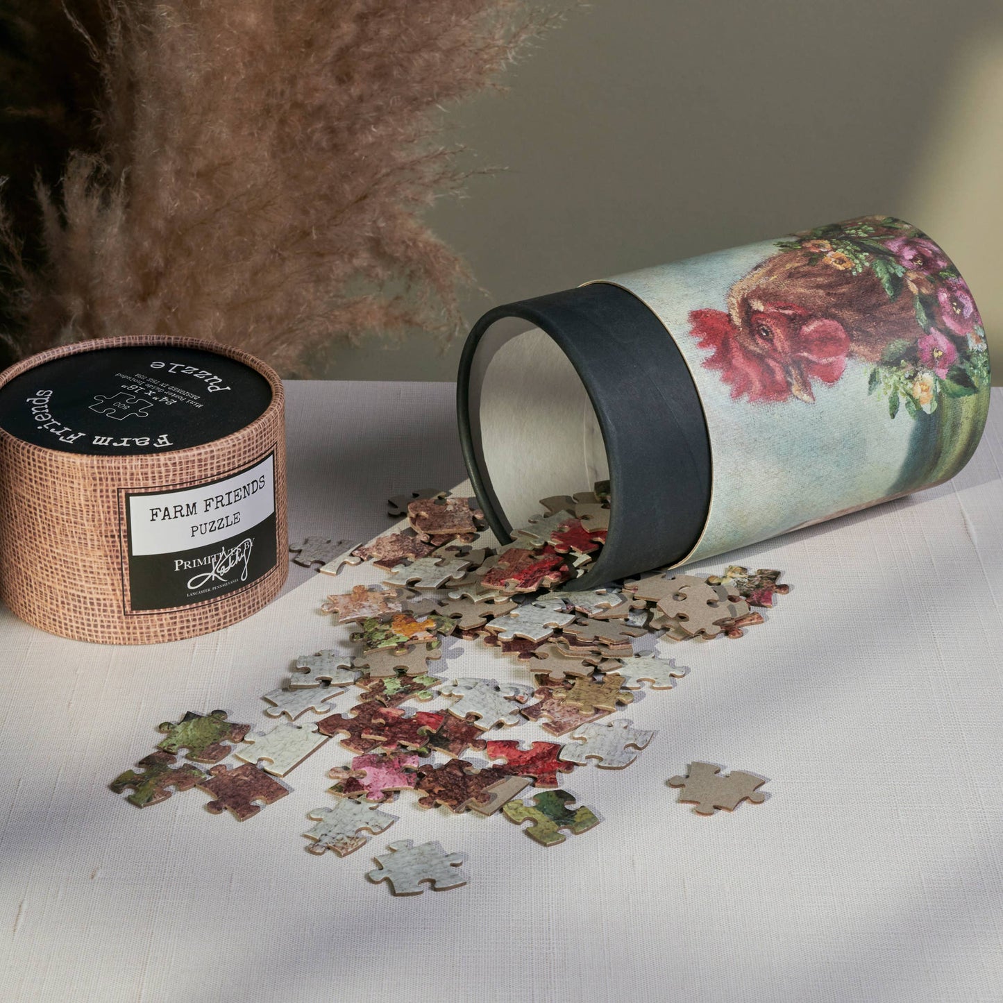 Floral Chicken Puzzle