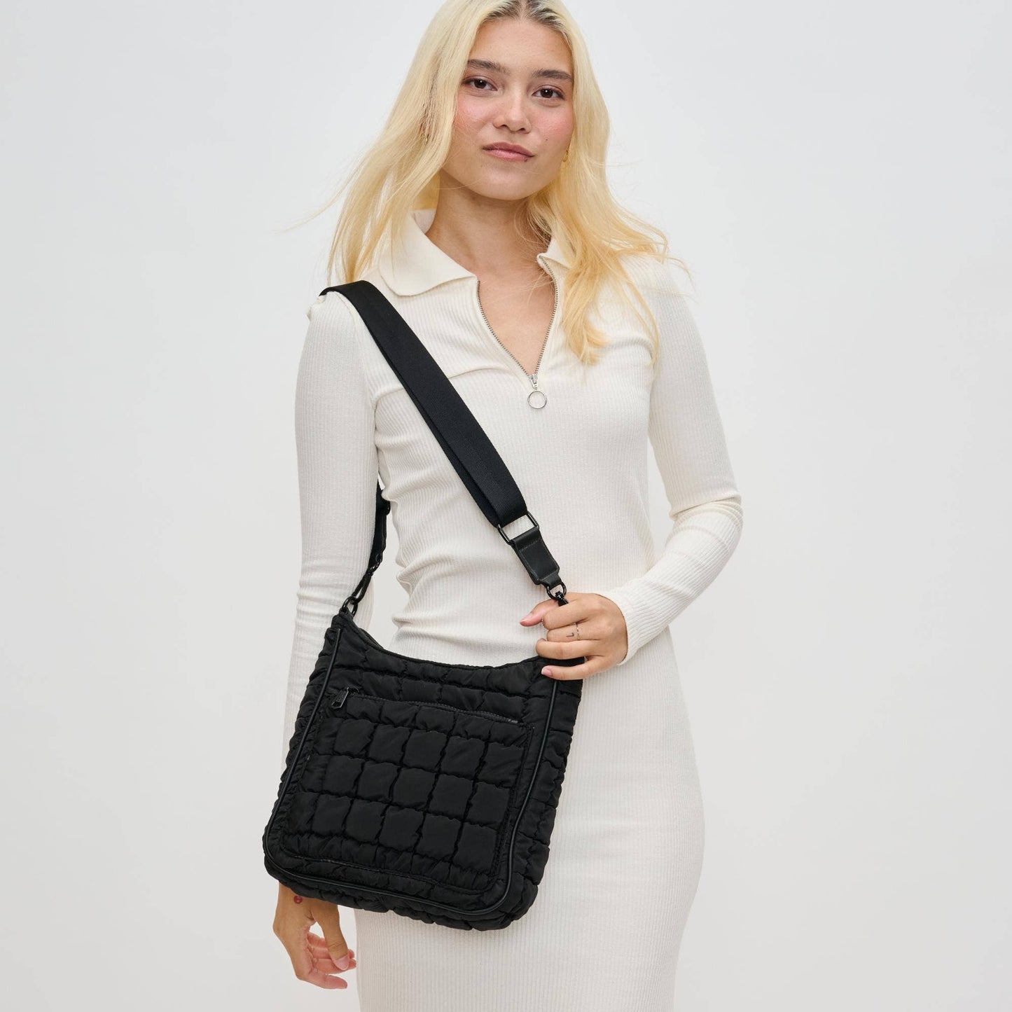 Nylon Puffer Crossbody