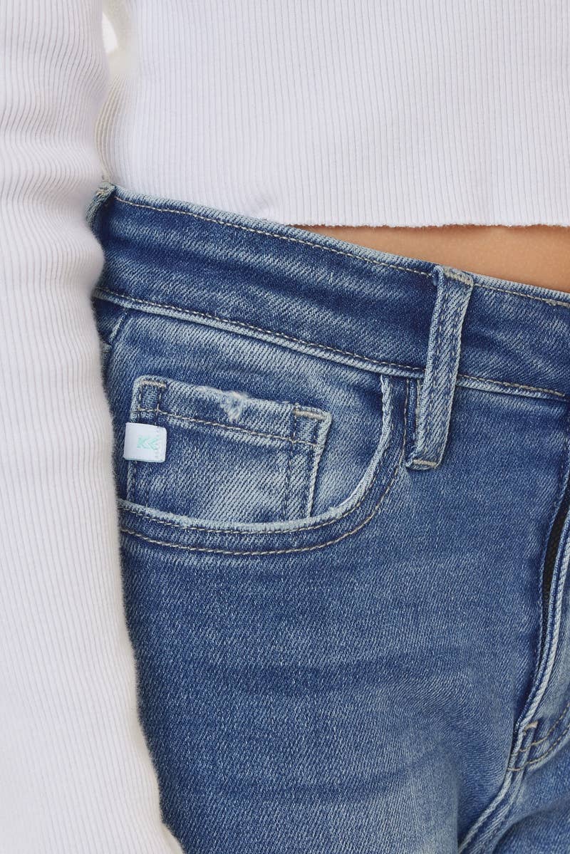 High Rise Distressed