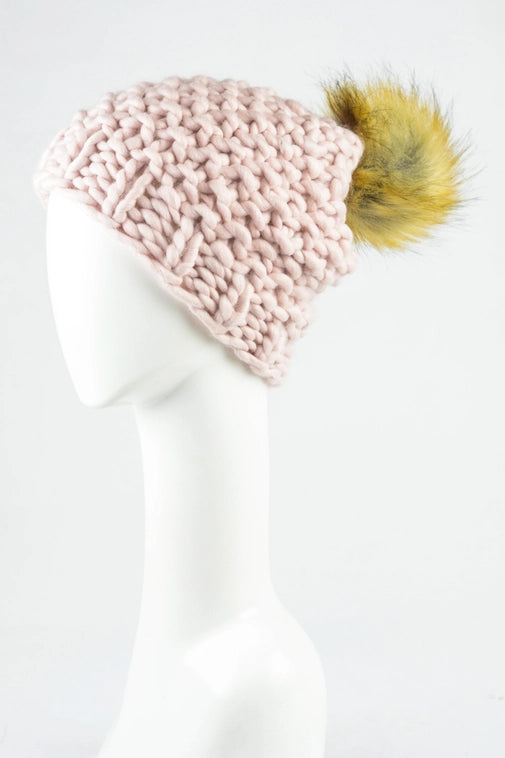 Oversized Pom Beanie