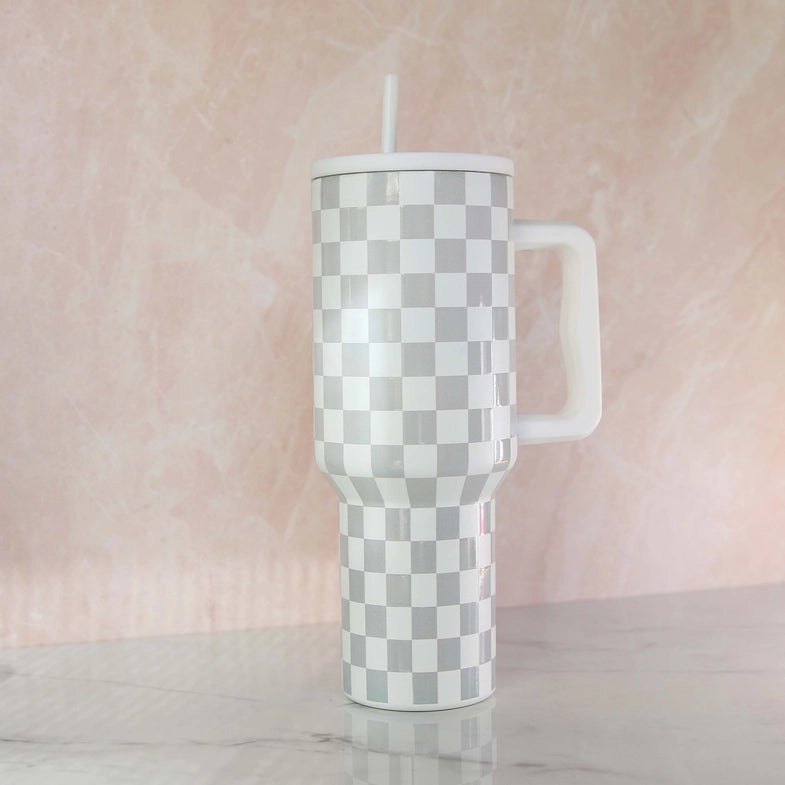 Checkered Tumbler