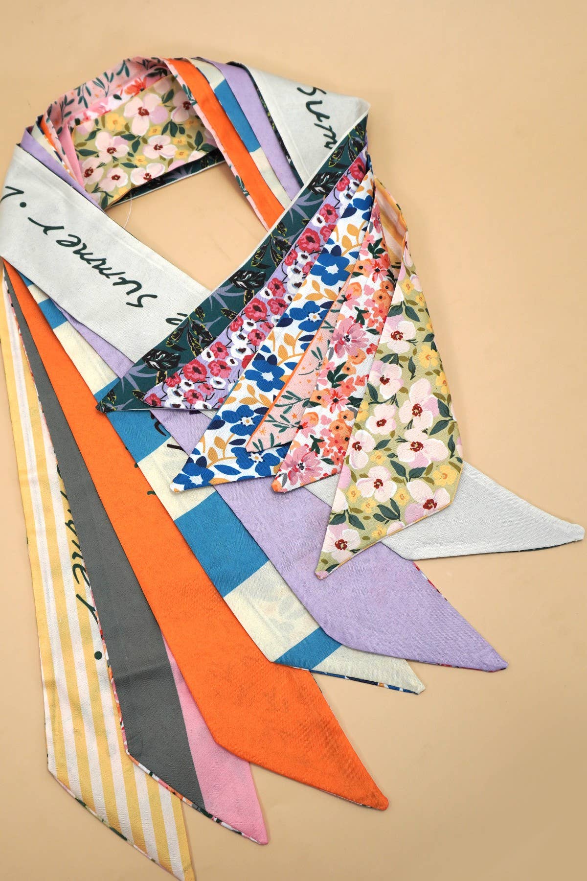 Soft Silky Twilly Scarf